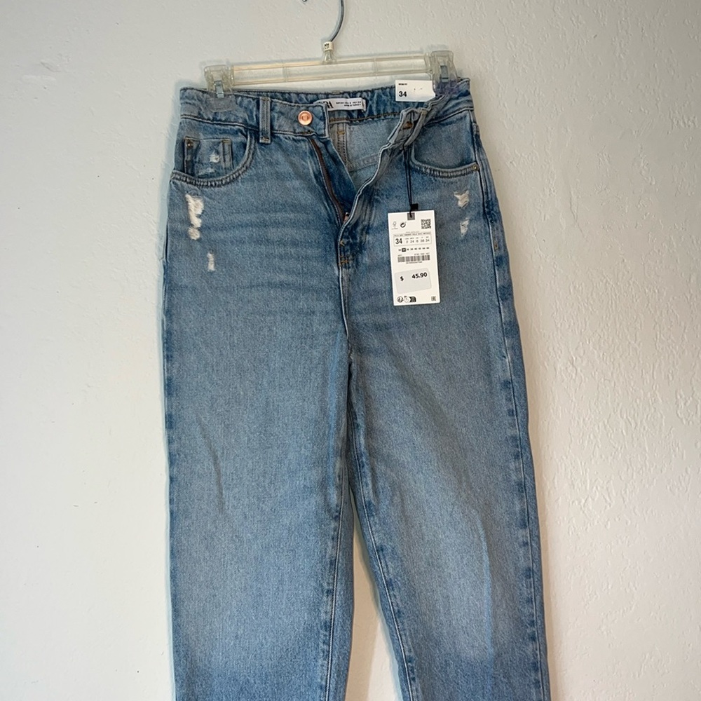 Women’s Zara blue jeans NWT